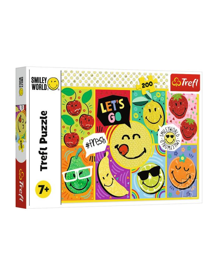 trefl PUZZLE 200 Wesoły Smiley 13297 główny