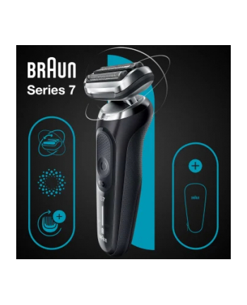 Braun Series 7 71-N1000s, razor (Kolor: CZARNY)