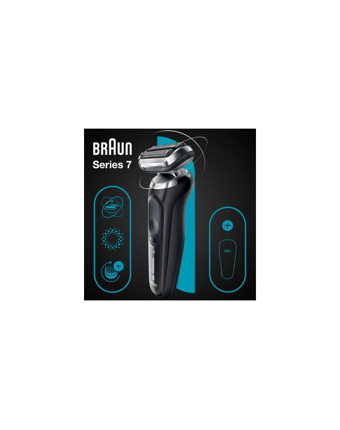 Braun Series 7 71-N1000s, razor (Kolor: CZARNY) główny