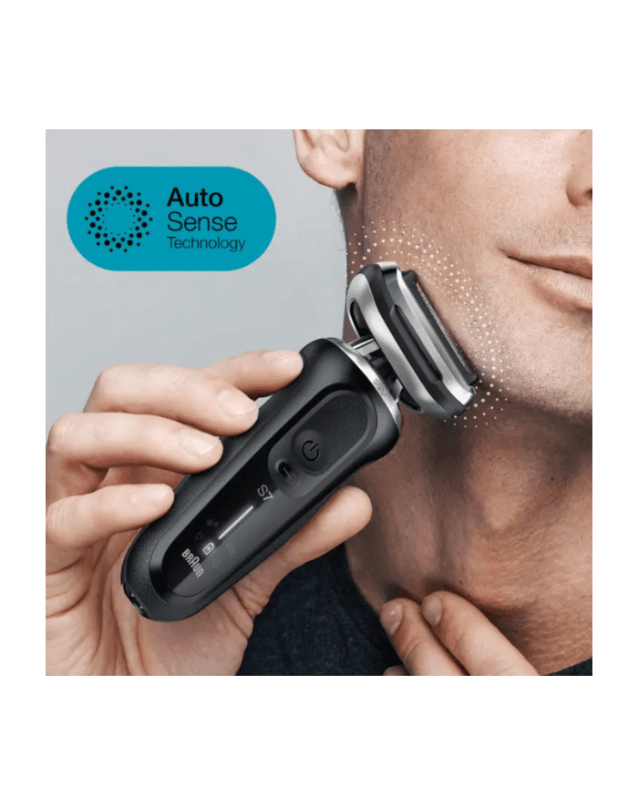 Braun Series 7 71-N1200s, razor (Kolor: CZARNY/silver) główny
