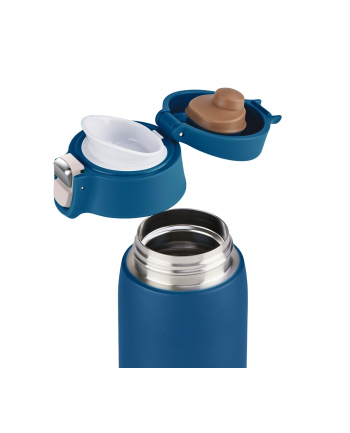 Emsa TRAVEL MUG light thermal mug 0.4 liters (dark blue, flip lid) nr 2