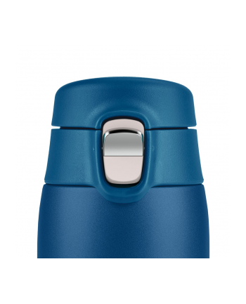 Emsa TRAVEL MUG light thermal mug 0.4 liters (dark blue, flip lid) nr 1
