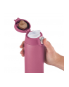 Emsa TRAVEL MUG light thermal mug 0.4 liters (pink, flip lid) - nr 9