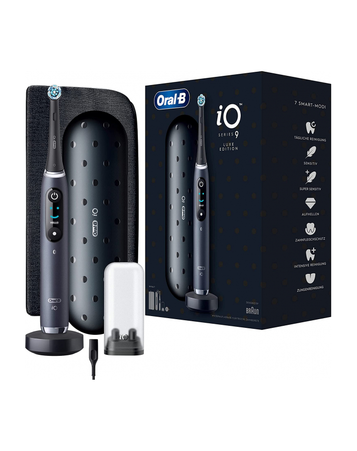 Braun Oral-B iO Series 9 Luxe Edition, Electric Toothbrush (Kolor: CZARNY onyx) główny