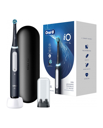 Braun Oral-B iO Series 4, Electric Toothbrush (matt Kolor: CZARNY)