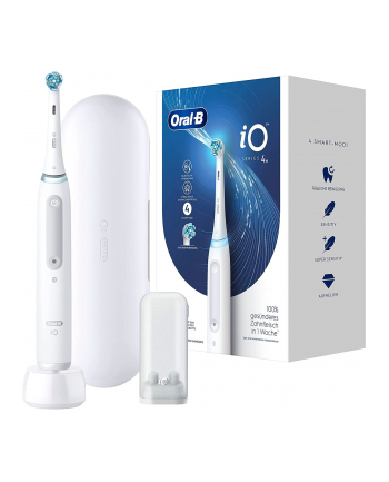 Braun Oral-B iO Series 4, electric toothbrush (Kolor: BIAŁY, quite Kolor: BIAŁY)