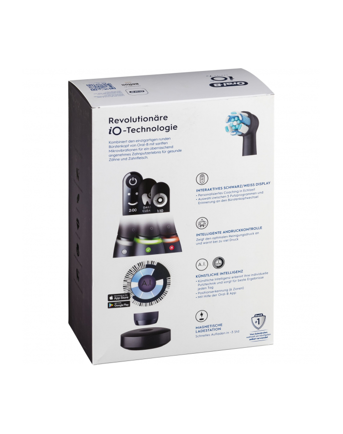 Braun Oral-B iO Series 7N, Electric Toothbrush (Kolor: CZARNY onyx) główny