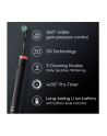 Braun Oral-B Pro 3 3000 Sensitive Clean, electric toothbrush (Kolor: CZARNY/Kolor: BIAŁY) - nr 9