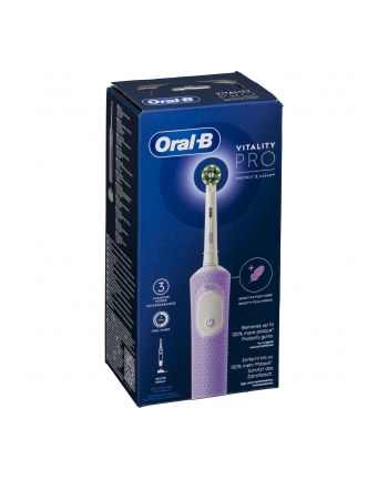 Braun Oral-B Vitality Pro D103, Electric Toothbrush (violet/Kolor: BIAŁY, lilac violet) nr 2