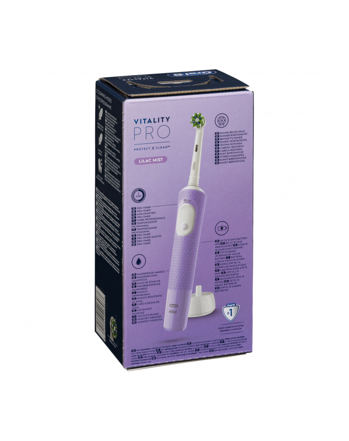 Braun Oral-B Vitality Pro D103, Electric Toothbrush (violet/Kolor: BIAŁY, lilac violet) główny