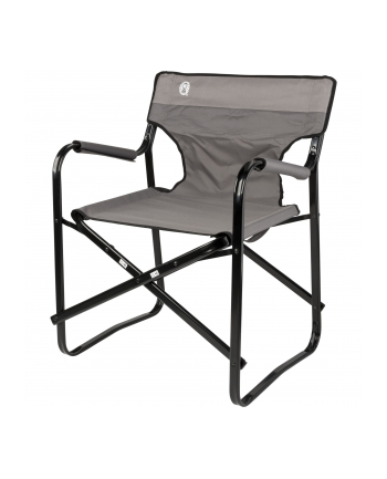 Coleman Steel Deck Chair 2000038340, camping chair (grey/Kolor: CZARNY)