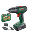 bosch powertools Bosch Cordless drill UniversalDrill 18V (green/Kolor: CZARNY, Li-ion battery 1.5Ah, case) - nr 1