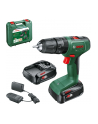 bosch powertools Bosch Cordless Impact Drill EasyImpact 18V-40 (green/Kolor: CZARNY, 2x Li-Ion battery 2.0Ah, case) - nr 1