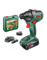 bosch powertools Bosch Cordless Drill AdvancedDrill 18 (green/Kolor: CZARNY, Li-Ion battery 2.5Ah, case) - nr 1