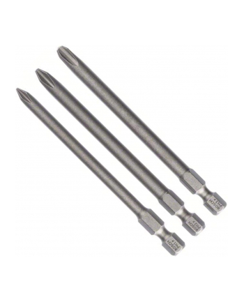 bosch powertools Bosch screwdriver bit set extra hard, 89mm, PH 1, PH 2, PH 3, bit set (3 pieces) nr 1
