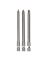 bosch powertools Bosch screwdriver bit set extra hard, 89mm, PH 1, PH 2, PH 3, bit set (3 pieces) - nr 3