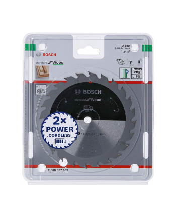 bosch powertools Bosch Circular saw blade Standard for Wood, 140mm