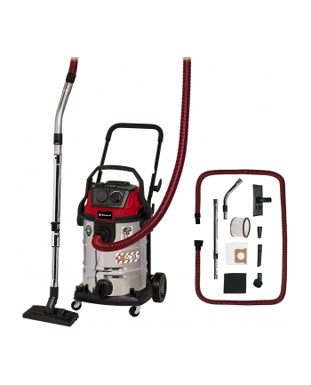 Einhell TE-VC 2230 SACL, wet/dry vacuum cleaner (red/stainless steel)