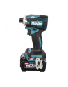 Makita Cordless impact wrench TD001GD201 XGT, 40V (blue/Kolor: CZARNY, 2x Li-Ion XGT battery 2.5Ah, in MAKPAC size 2) - nr 4