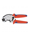 Knipex Self-adjusting crimping pliers Twistor T (red/blue, for ferrules) - nr 3