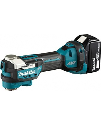 Makita cordless multifunction tool DTM52T1JX2, 18V (blue/Kolor: CZARNY, Li-ion battery 5.0 Ah, MAKPAC)