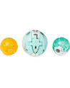 spinmaster Spin Master Bakugan Evolutions Power Up 3-Pack, Toy Figure (with a Platinum Series Bakugan (Haos Nillious) and 2 Nanogan (Pyrus Chrysalin, Haos Riptide)) - nr 4