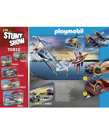 Playmobil Air Stunt Show Jet Eagle 70832