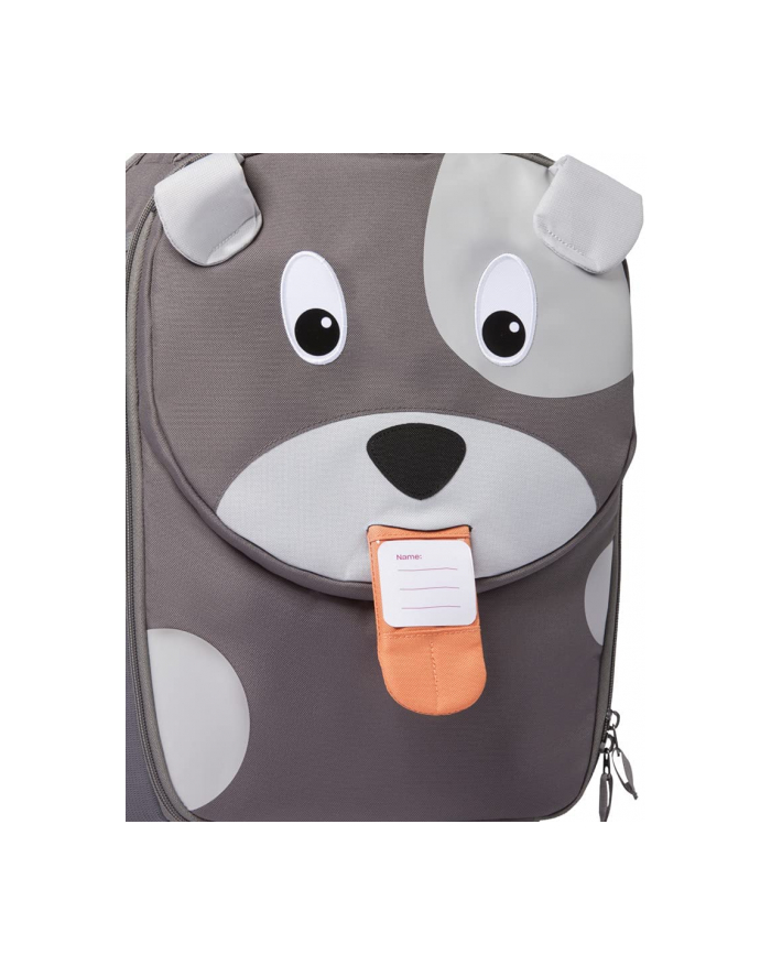 Affenzahn childrens suitcase Hugo dog, trolley (grey) główny