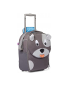 Affenzahn childrens suitcase Hugo dog, trolley (grey) - nr 7