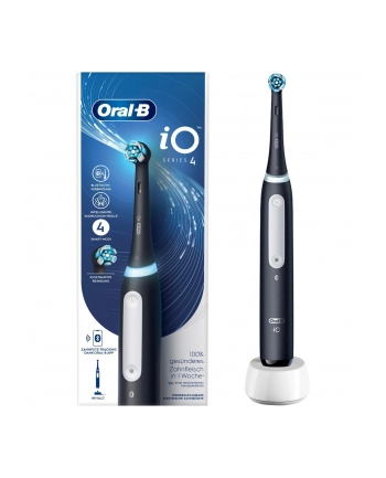 Braun Oral-B iO Series 4, Electric Toothbrush (matt Kolor: CZARNY) nr 2