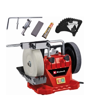 Einhell Wet grinder TC-WG 200, double grinder (red/Kolor: CZARNY, 125 watts) nr 2