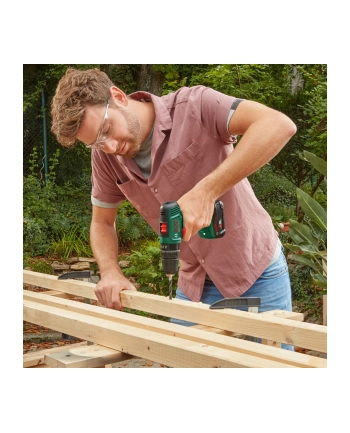 bosch powertools Bosch Cordless Impact Drill EasyImpact 18V-40 (green/Kolor: CZARNY, 2x Li-Ion battery 2.0Ah, case) nr 2