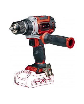 Einhell Cordless Drill TP-CD 18/60 Li BL - Solo (red/Kolor: CZARNY, without battery and charger) nr 2
