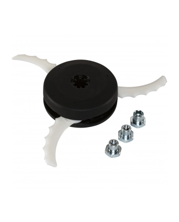 Makita 3-tooth blade head plastic 255mm, replacement blade nr 1