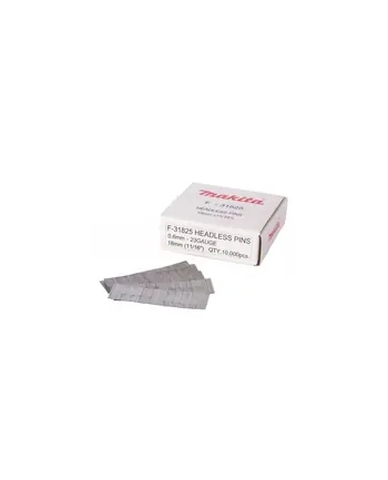 Makita pins F-31825, for pintacker, 0.6 x 18mm, nail (10,000 pieces) nr 1