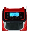 Einhell TC-RA 18 Li BT - Solo, construction site radio (red/Kolor: CZARNY, Bluetooth) - nr 6