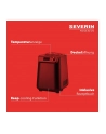 Severin compact ice cream machine ' yoghurt maker EZ 7407 (Kolor: CZARNY (matt) / silver) - nr 10
