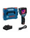 bosch powertools Bosch thermal imaging camera GTC 600 C Professional, 12V, thermal detector (blue/Kolor: CZARNY, Li-ion battery 2.0Ah, L-BOXX) - nr 1