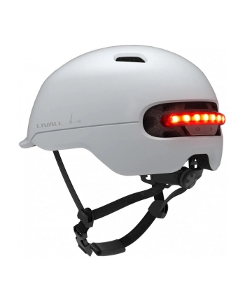 Kask rowerowy miejski Livall C20 LED/SOS 54-58cm nr 1