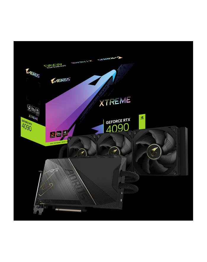 Karta VGA Gigabyte GeForce RTX 4090 AORUS X 24G (rev.1.0) 24GB GDDR6X 384bit PCIe4.0 główny