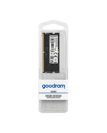 Pamięć DDR5 SODIMM GOODRAM 16GB (1x16GB) 4800MHz CL40 1,1V
