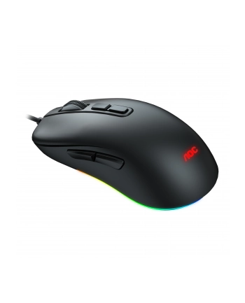 Mysz przewodowa AOC GM300B Pixart PMW3327 RGB 6200 DPI czarna