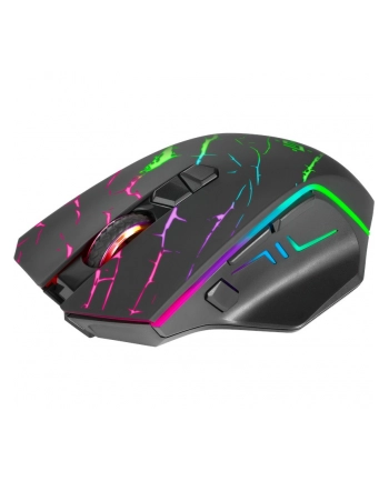 Mysz bezprzewodowa Defender URAN GM-503 optyczna 3200dpi czarna RGB AKUMULATOR 8 przycisków Gaming nr 2