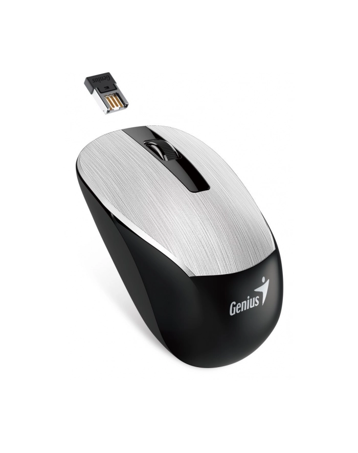 Mysz bezprzewodowa Genius NX-7015 Silver Blue-Eye SmartGenius główny