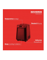 Severin compact ice cream machine ' yoghurt maker EZ 7407 (Kolor: CZARNY (matt) / silver) - nr 22