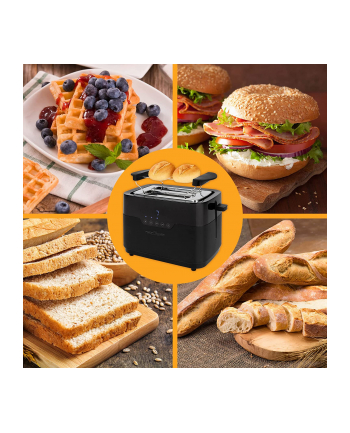 ProfiCook PC-TA 1244, toaster (Kolor: CZARNY/Kolor: CZARNY (matt))