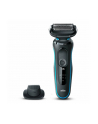 Braun Series 5 51-M1200s, razor (Kolor: CZARNY/turquoise) - nr 17