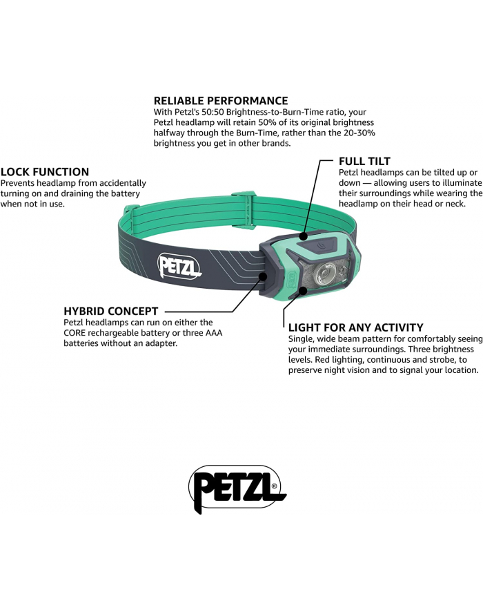 Petzl TIKKA, LED light (green) główny