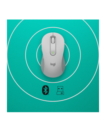 Mysz bezprzewodowa Logitech Signature M650 L optyczna OFF-WHITE