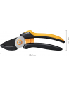 Fiskars Solid L anvil secateurs P361 (orange/Kolor: CZARNY) - nr 6